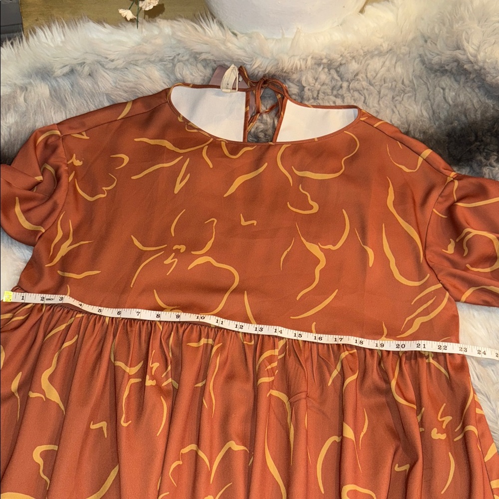 NAP Loungewear NWT Boho Maxi Print Dress Size S - Picture 13 of 13